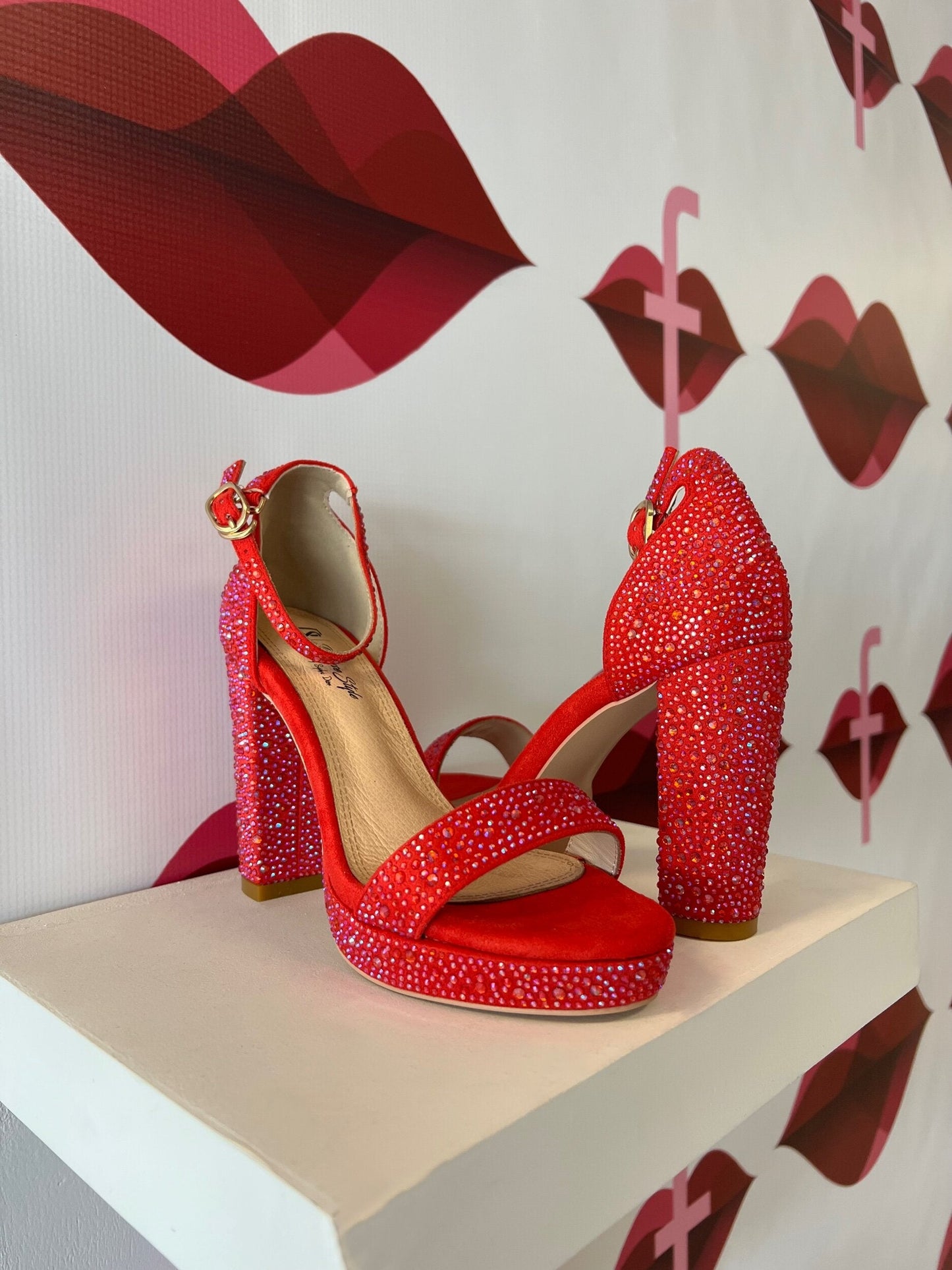 (ADULT) Custom Flirt X Diverse Red Sweetie Heel