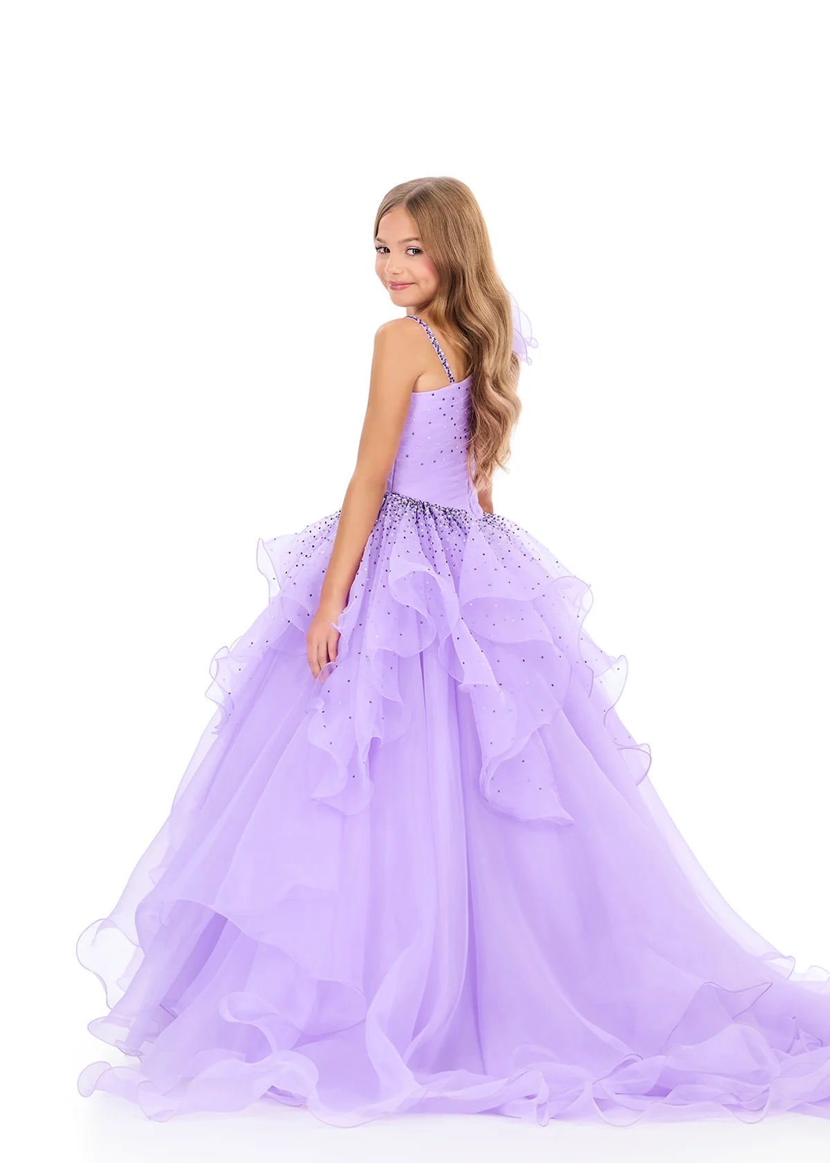 ASHLEYlauren Kids Pageant Gown 8368