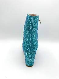 Kids Sparkler Bootie - Teal