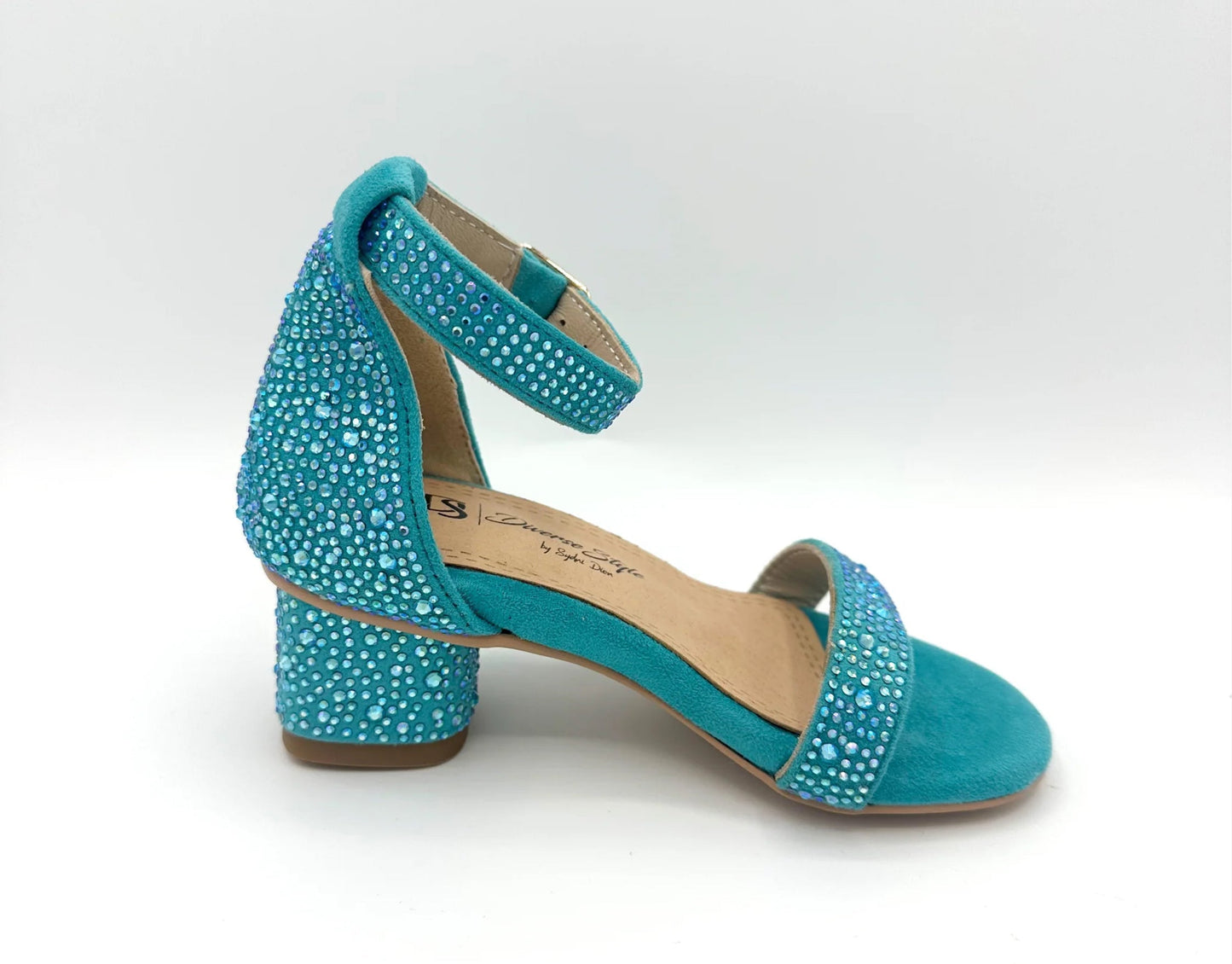 Sparkler Cinderella Heel - Teal