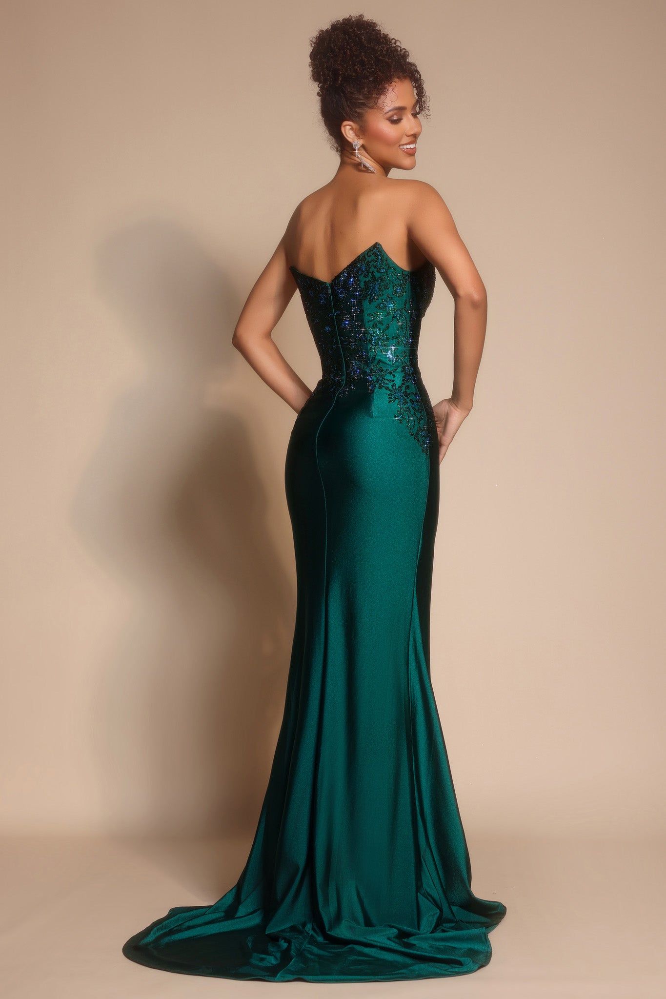 Portia and Scarlett Sequin Sweetheart Prom Dress XO067