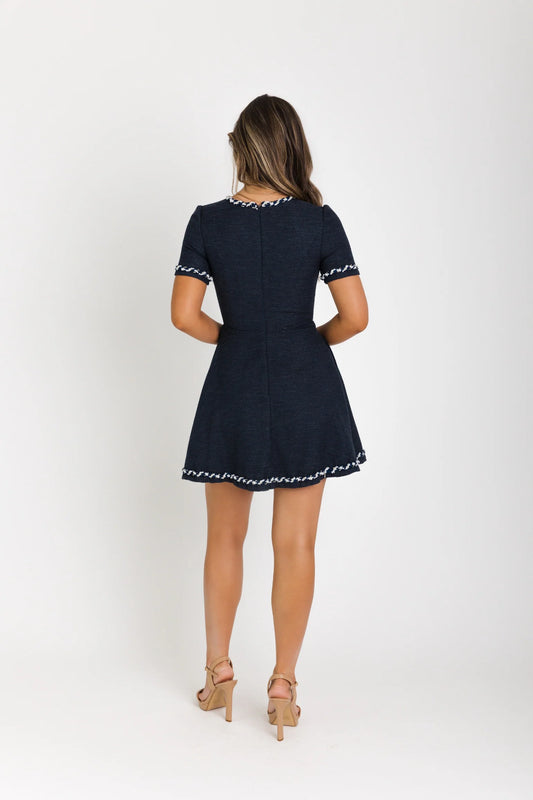 Ava Presley 42927 - Bow Front Fit and Flare Dress