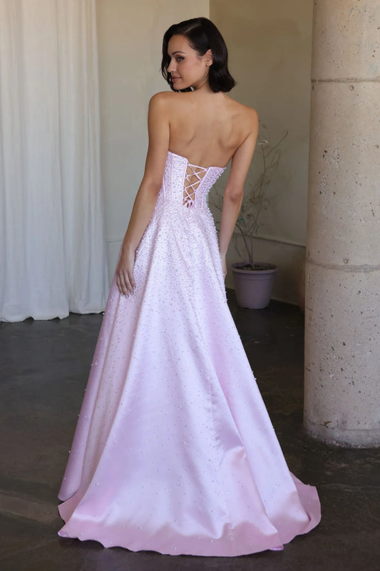 Ava Presley 47283 - New Corset Mikado and Pearl Ballgown
