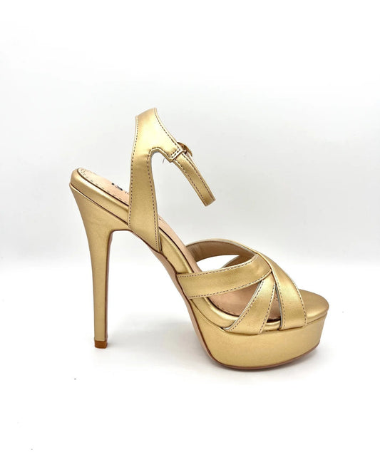Metallic Heel - Gold