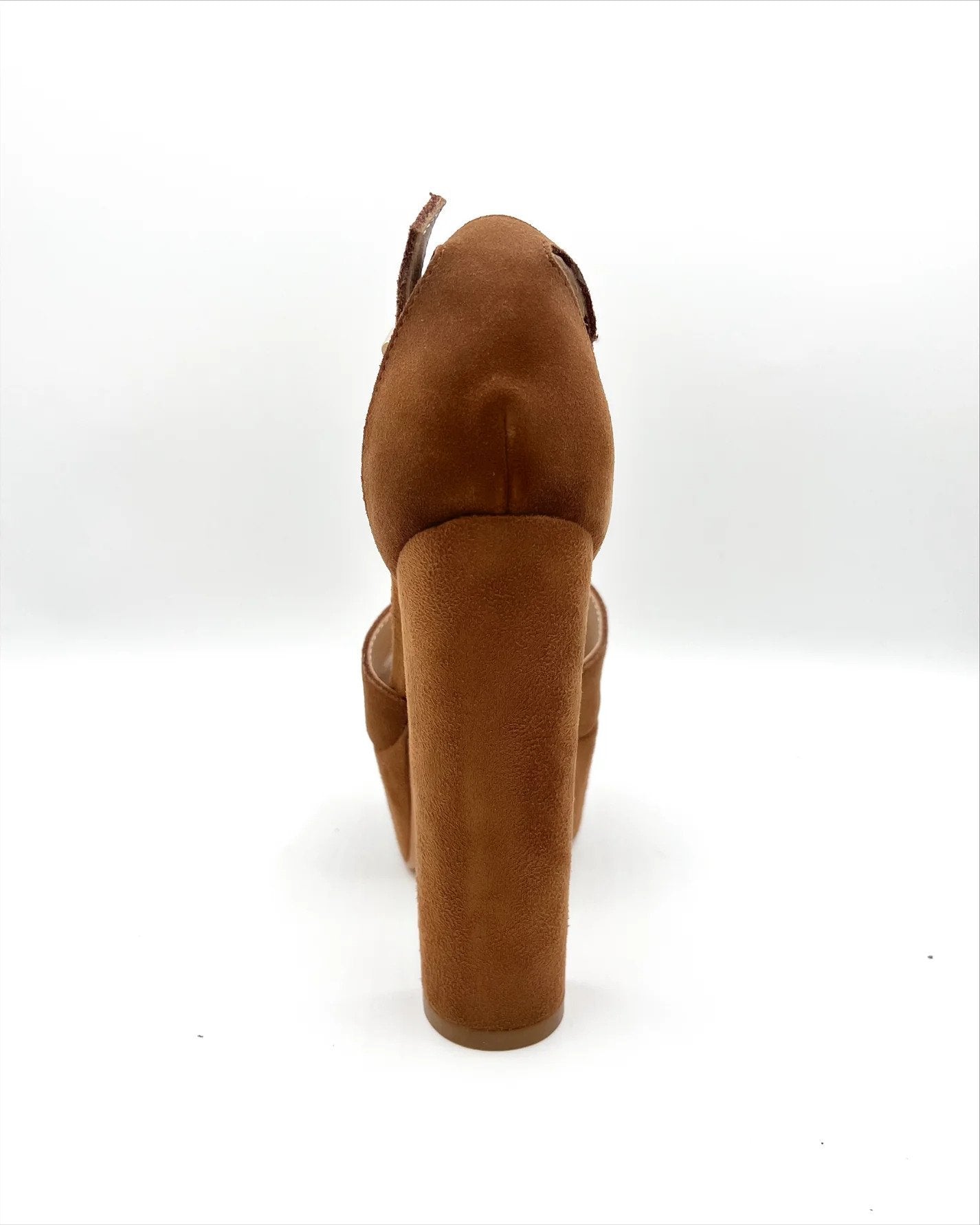 Platform Chunky Heel - Cinnamon