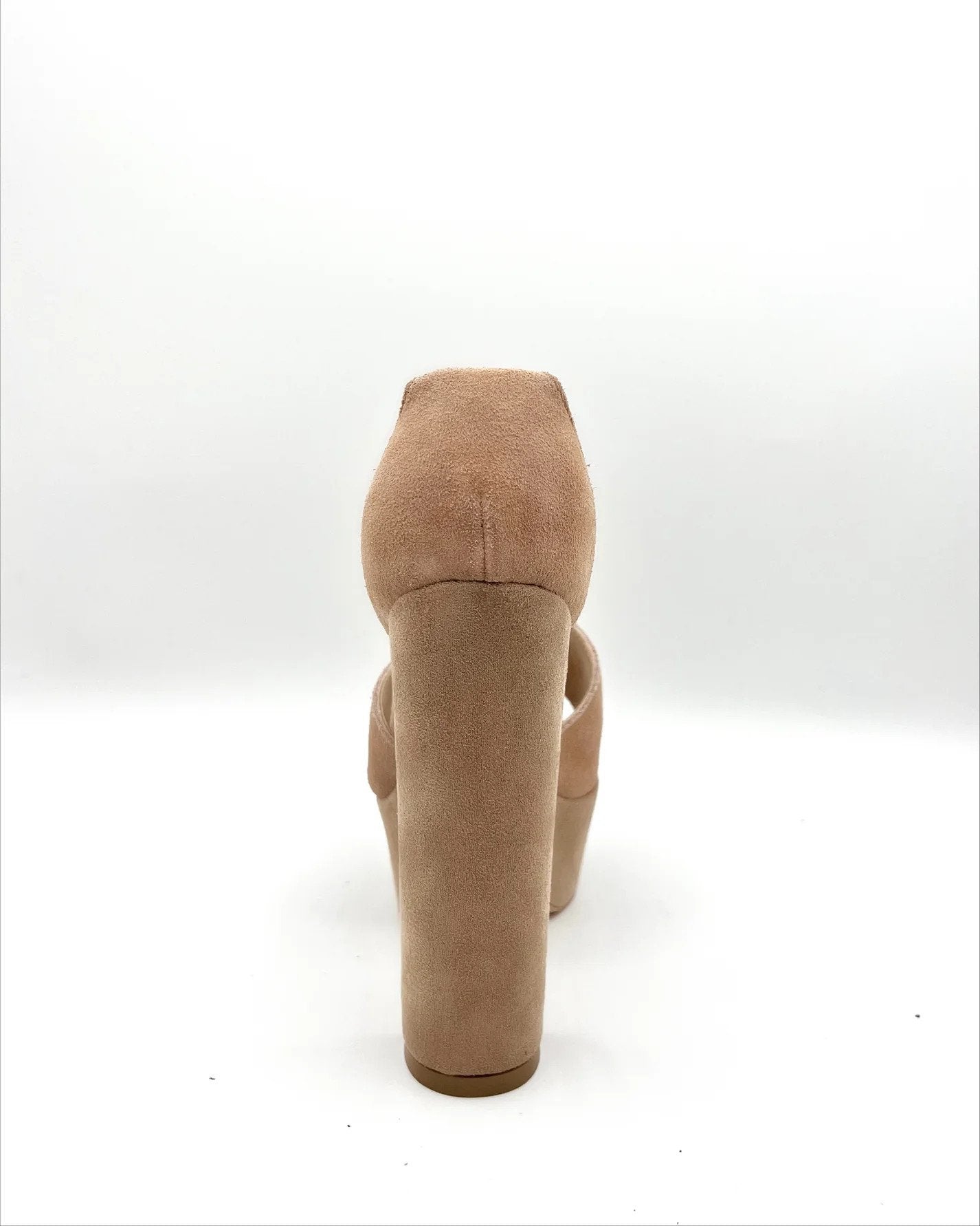 Platform Chunky Heel - Cashew