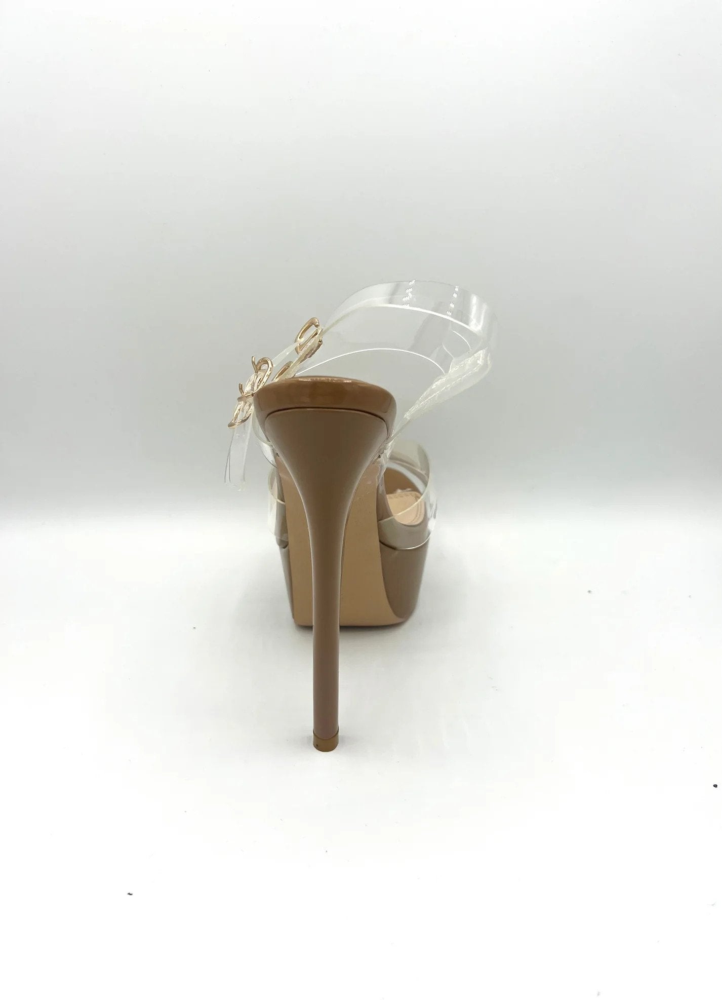 Platform Heel - Lucite