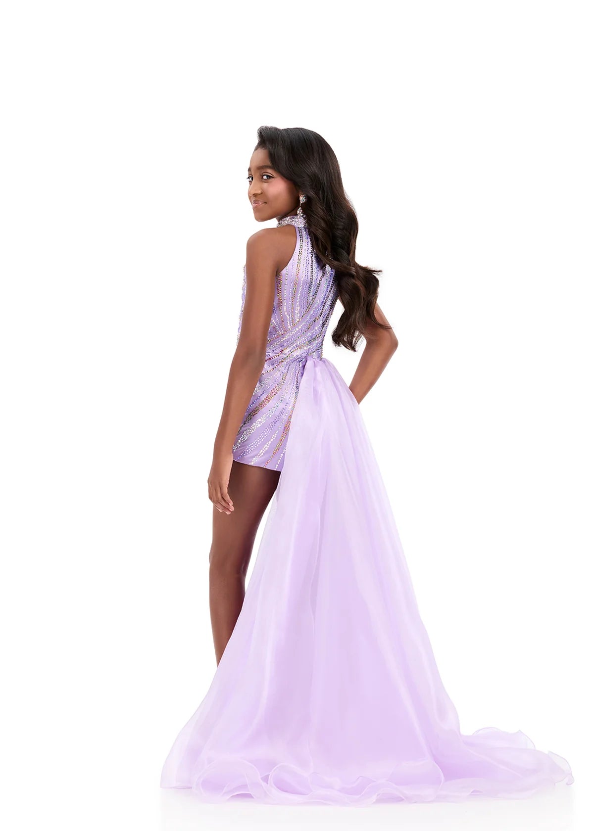 ASHLEYlauren Kids Beaded Two-Piece 8364