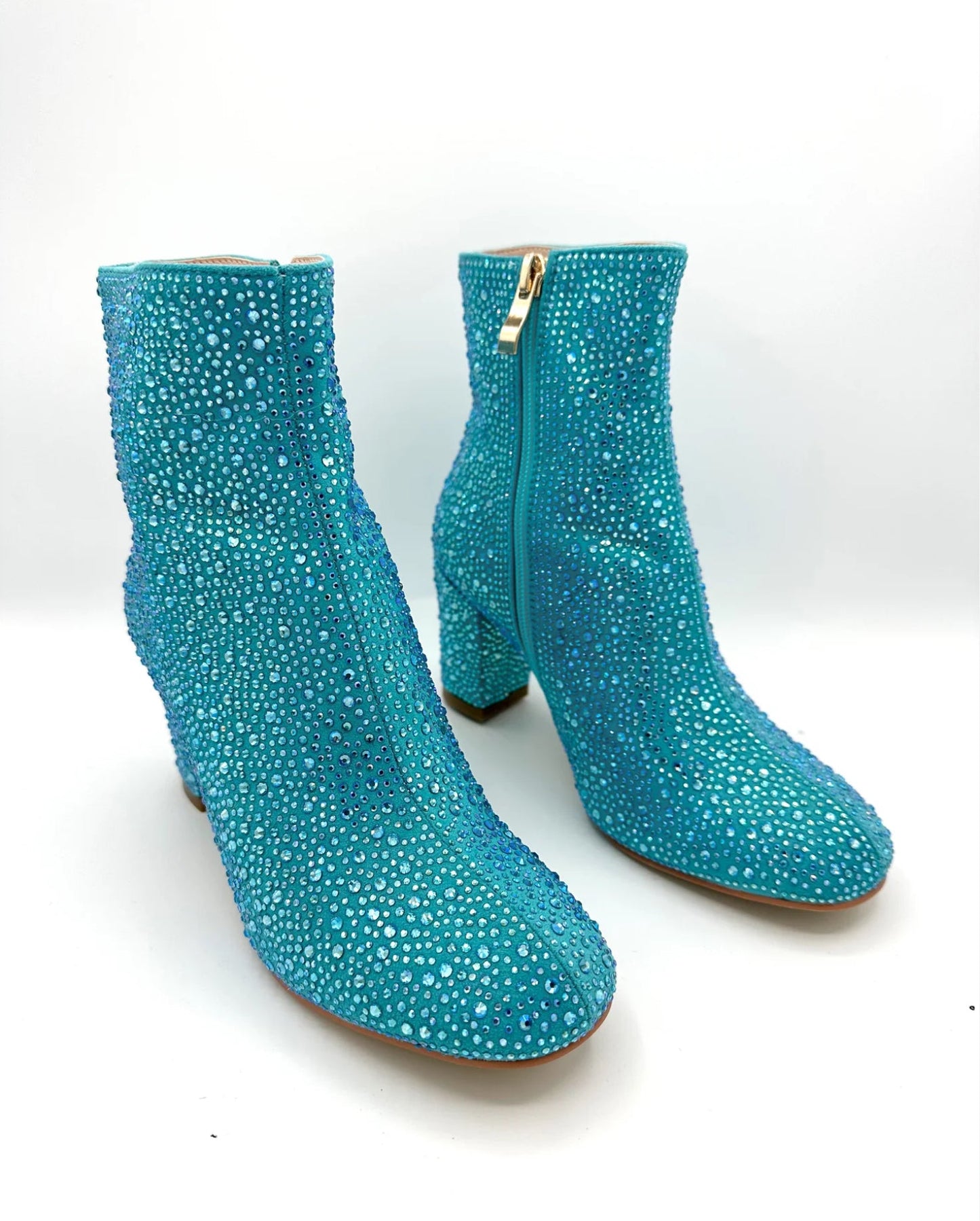 Kids Sparkler Bootie - Teal