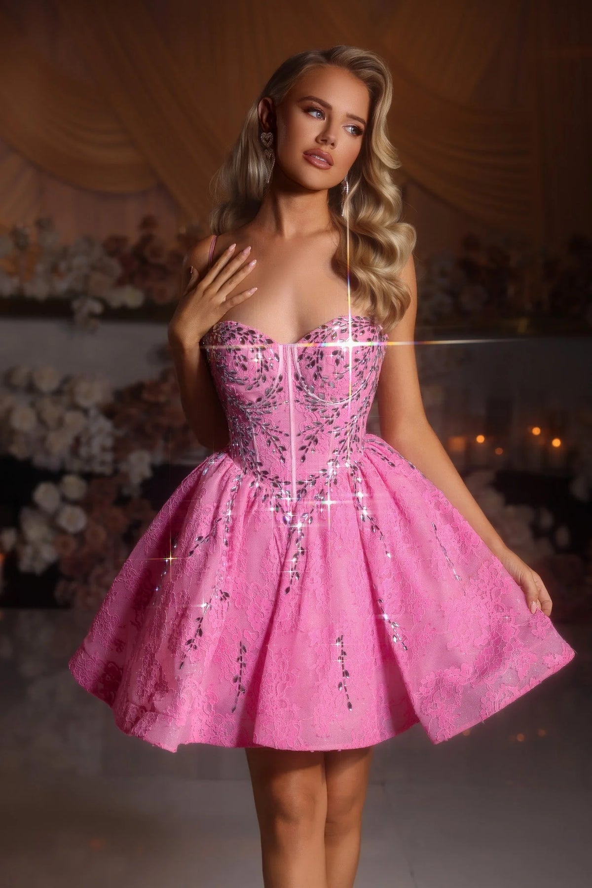Portia and Scarlett Homecoming Mini Dress PS25784
