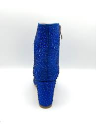 Sparkler Bootie - Royal