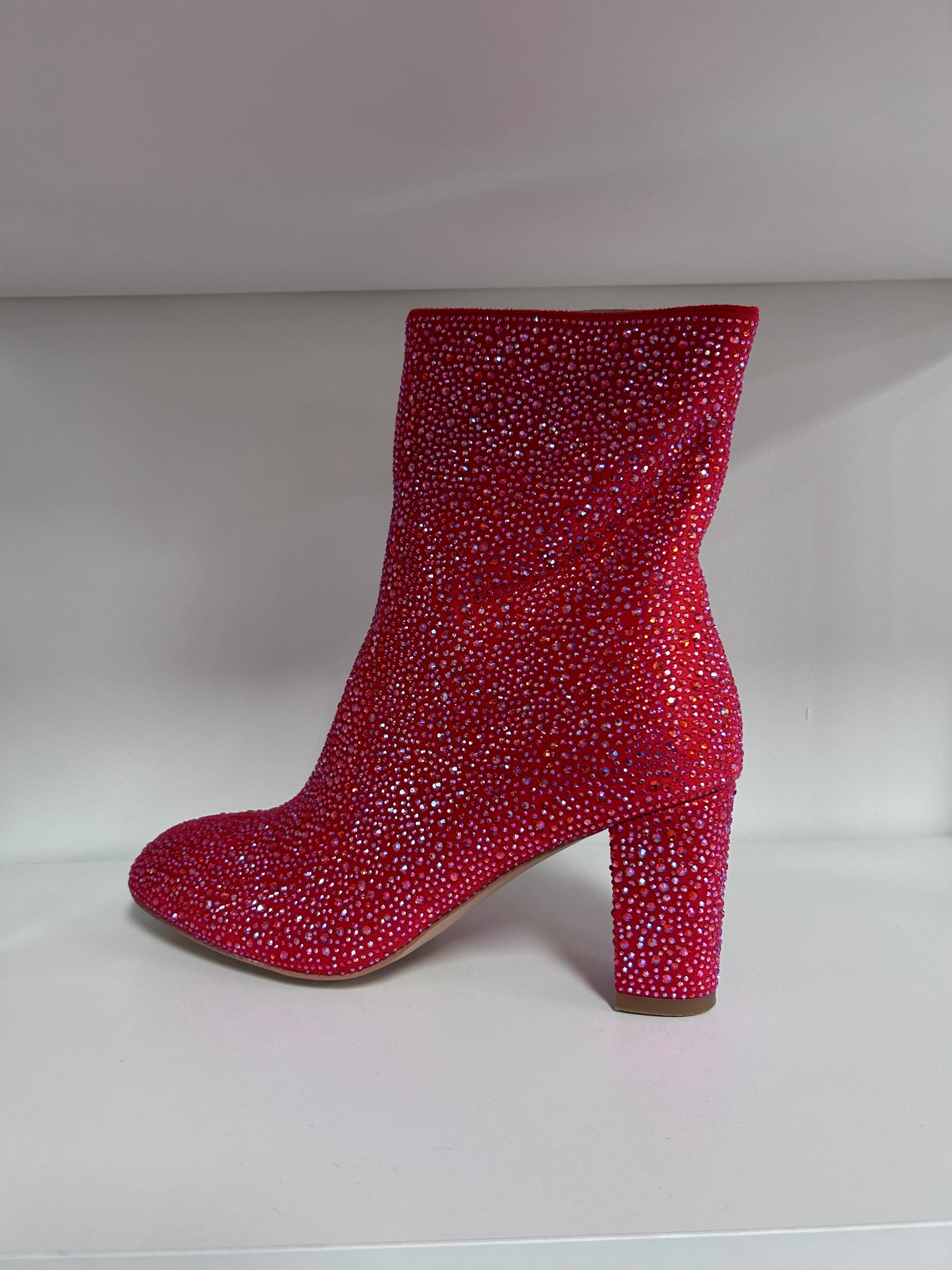 Sparkler Bootie - Red