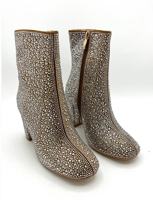 Sparkler Bootie - Silver