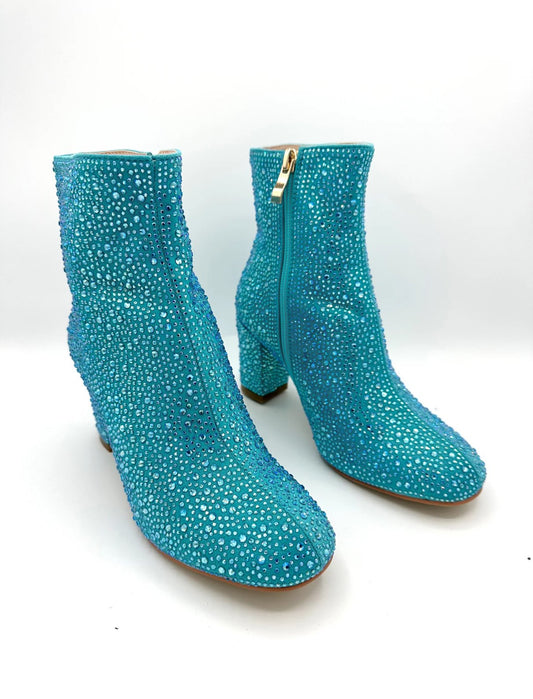 Littles Sparkler Bootie - Teal