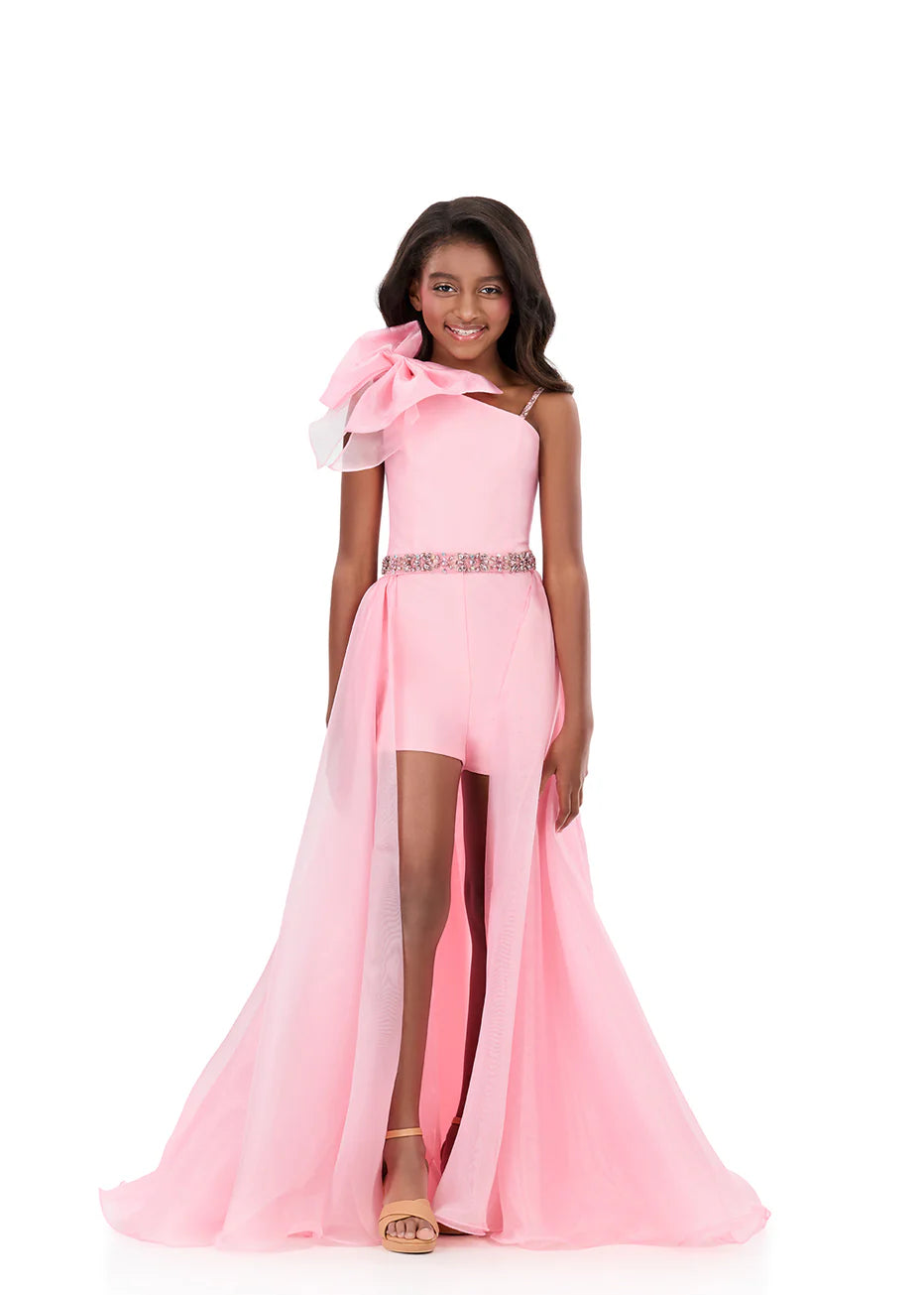 ASHLEYlauren Kids High-Low Gown 8348