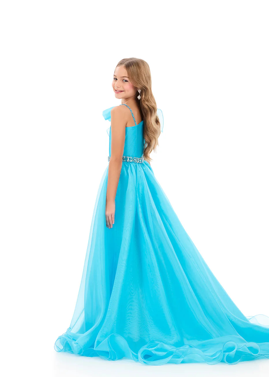 ASHLEYlauren Kids High-Low Gown 8348