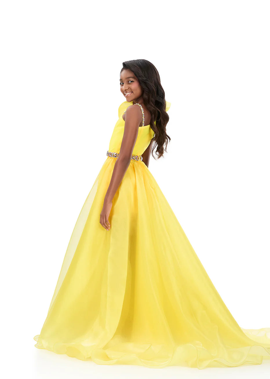 ASHLEYlauren Kids High-Low Gown 8348