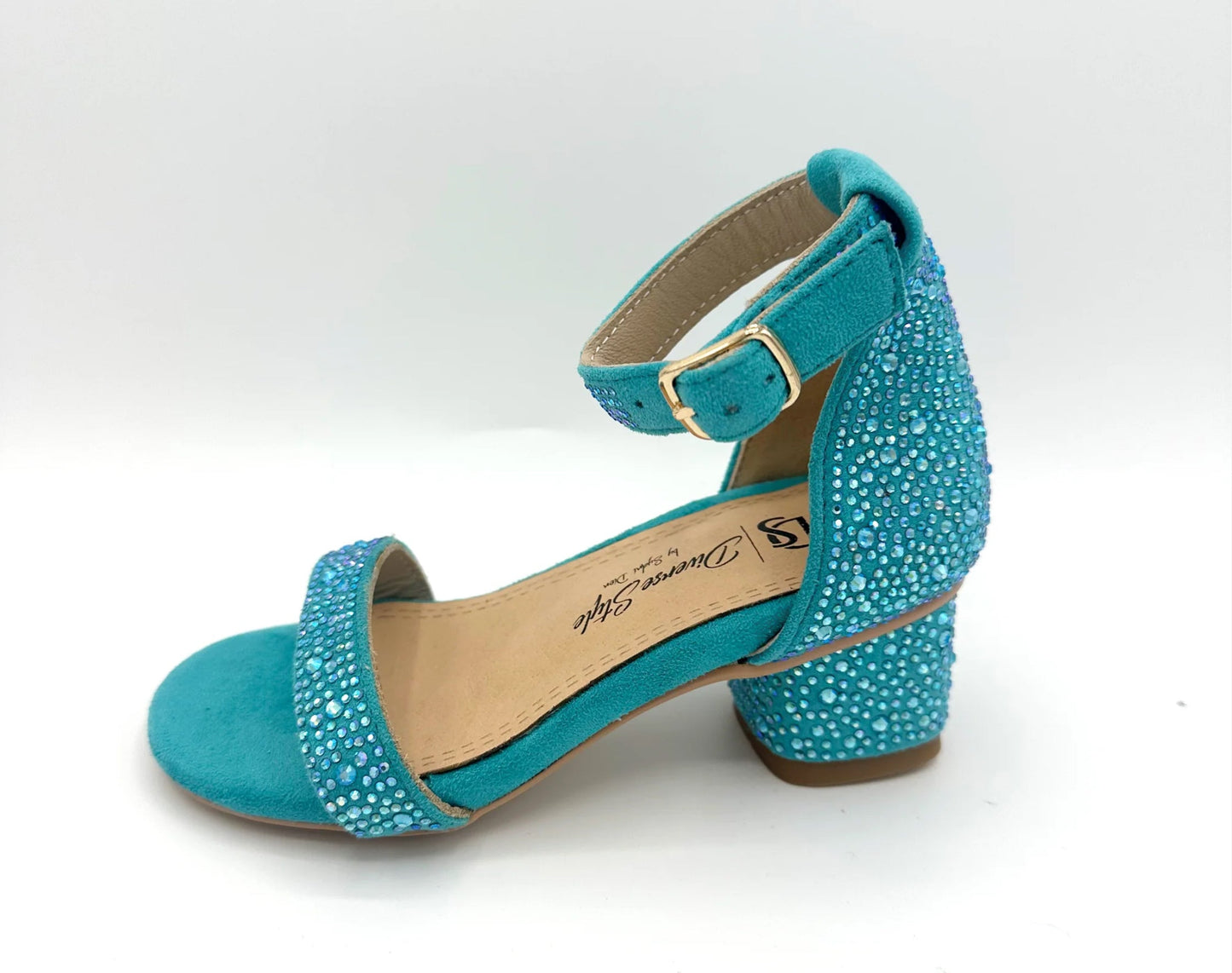 Sparkler Cinderella Heel - Teal