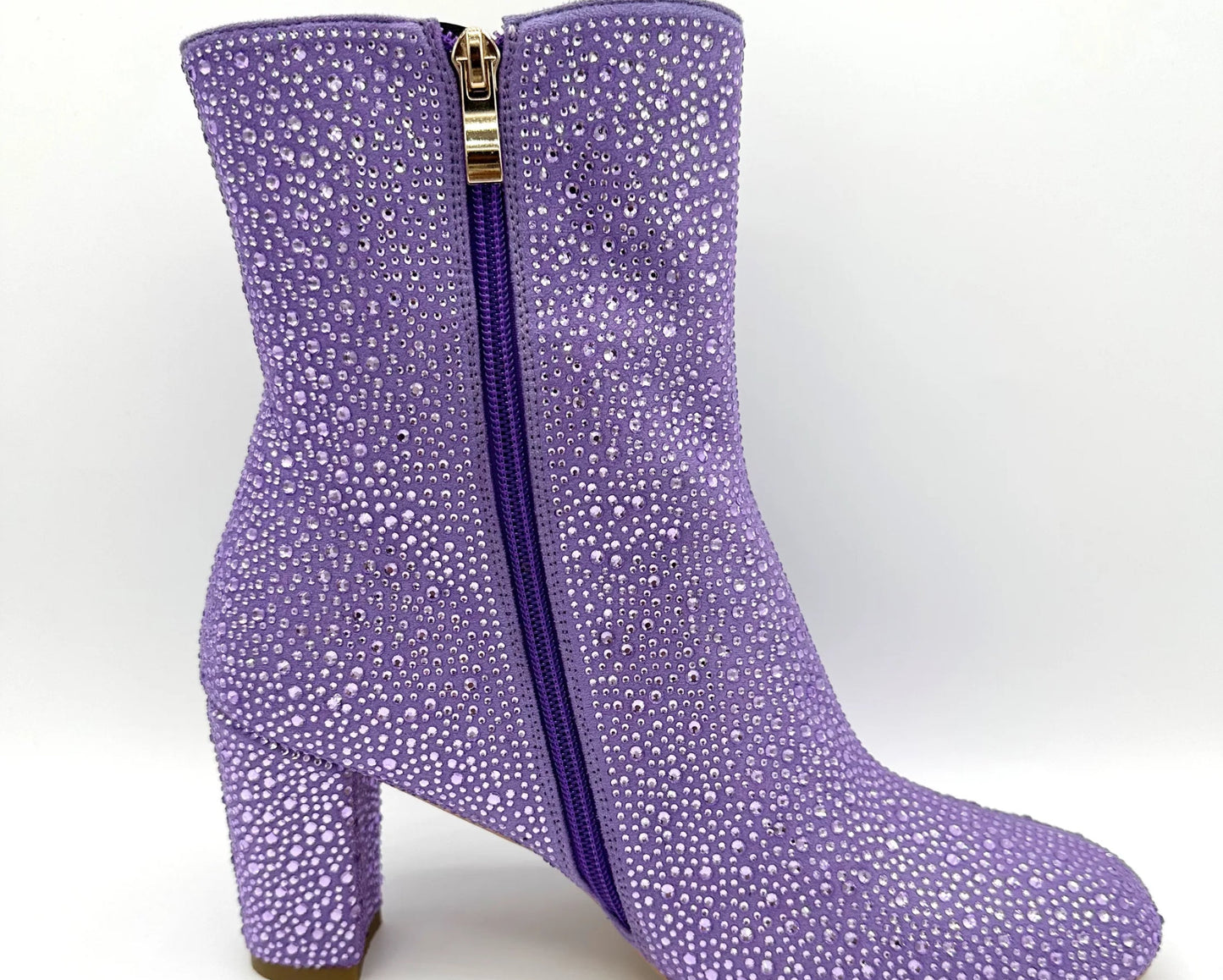 Sparkler Bootie - Lilac