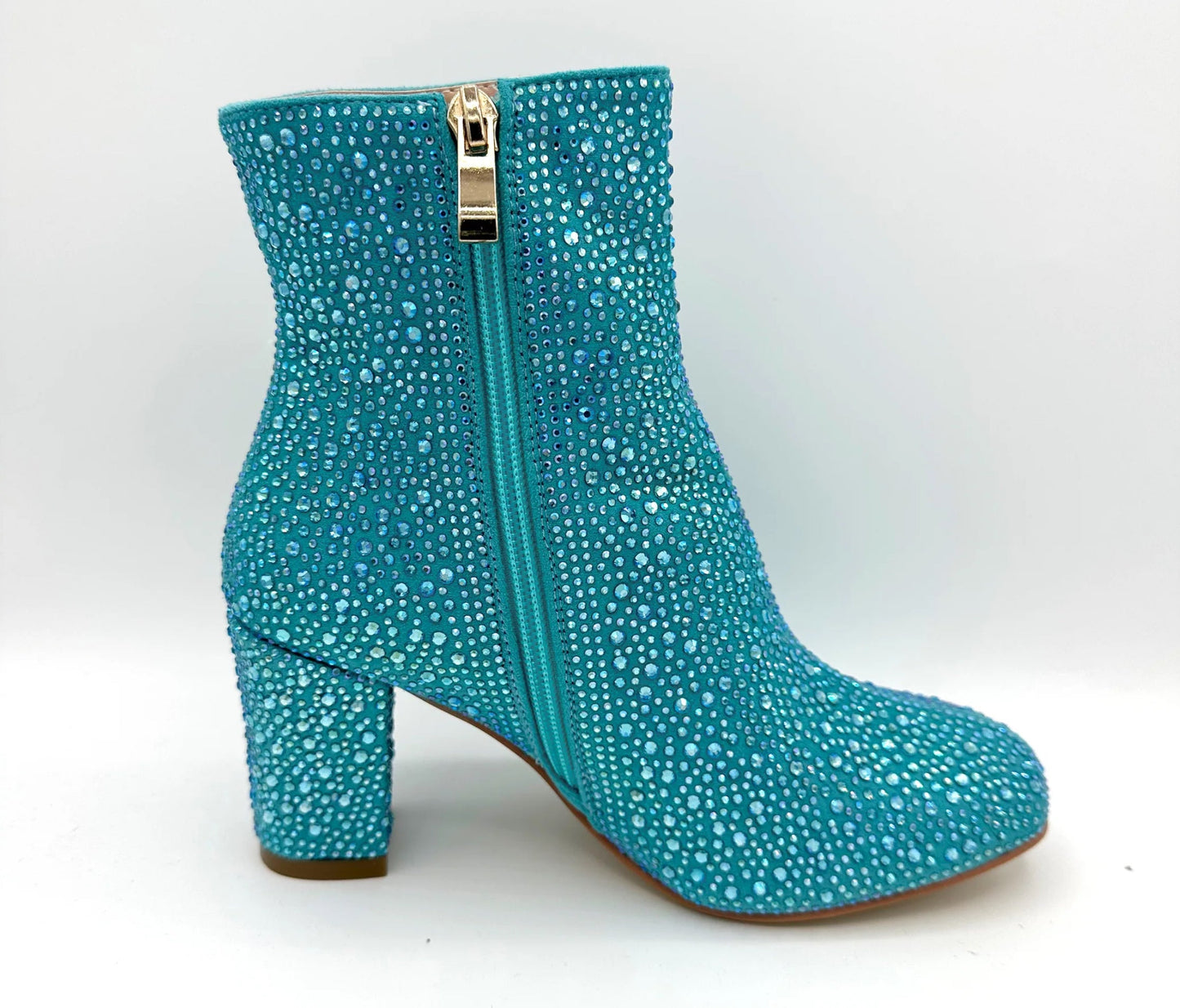 Kids Sparkler Bootie - Teal