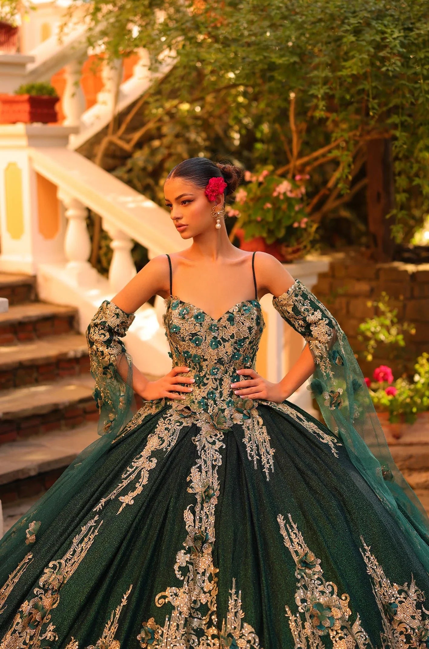 Amarra 54326 - Emerald Flirt Prom & Pageant Amarra 54326 - Emerald Flirt Prom & Pageant