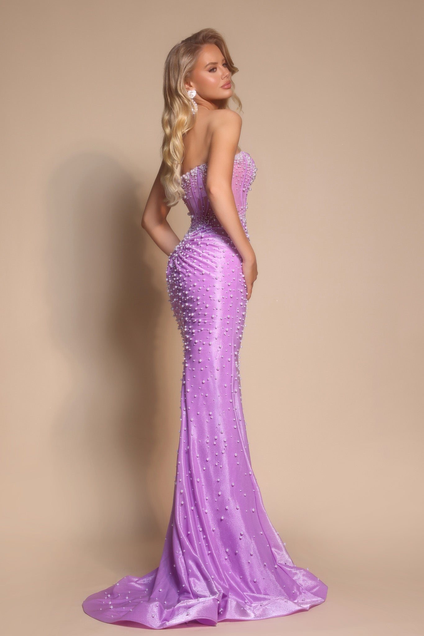 Portia and Scarlett Corset Prom Dress PS26002