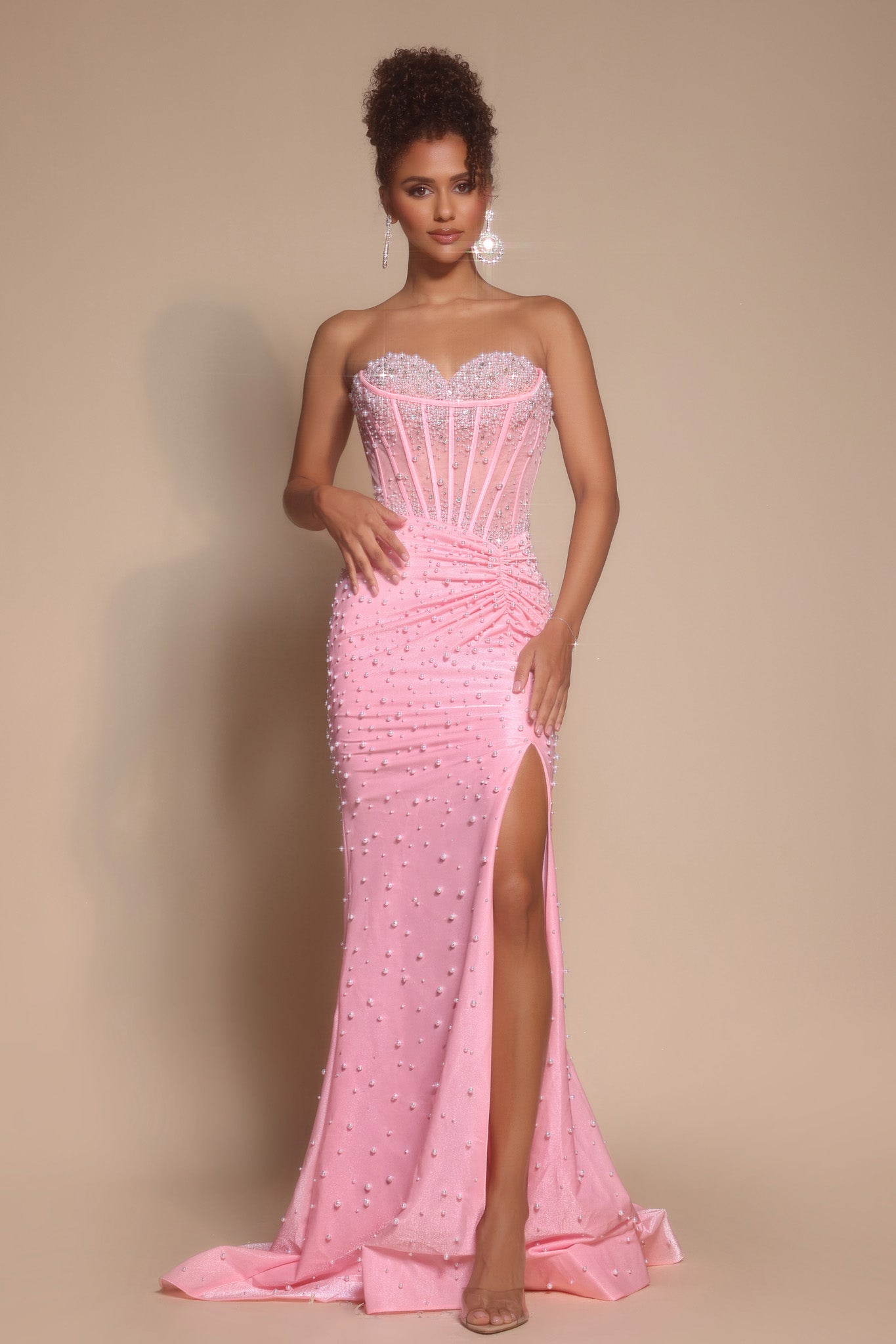 Portia and Scarlett Corset Prom Dress PS26002