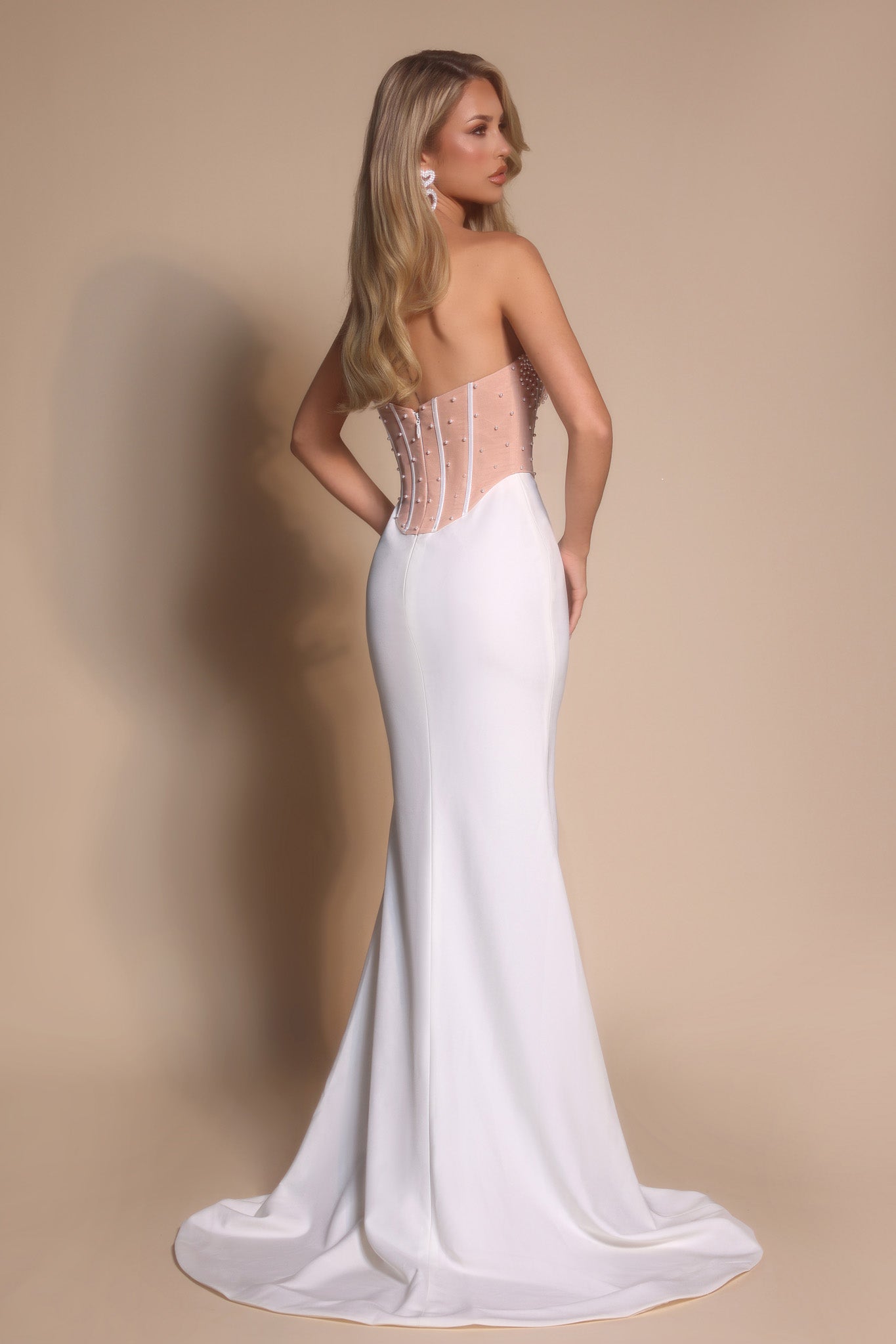 Portia and Scarlett Corset Prom Dress PS26008
