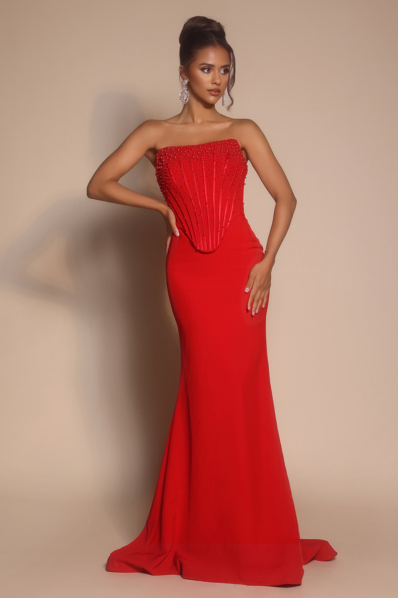 Portia and Scarlett Corset Prom Dress PS26008