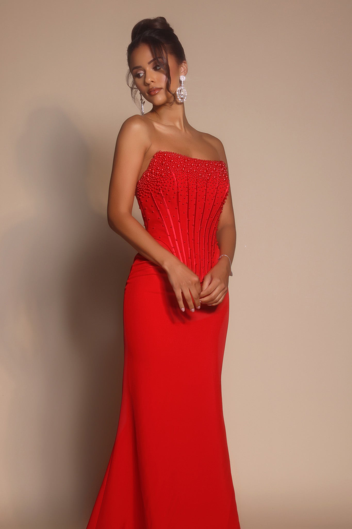 Portia and Scarlett Corset Prom Dress PS26008