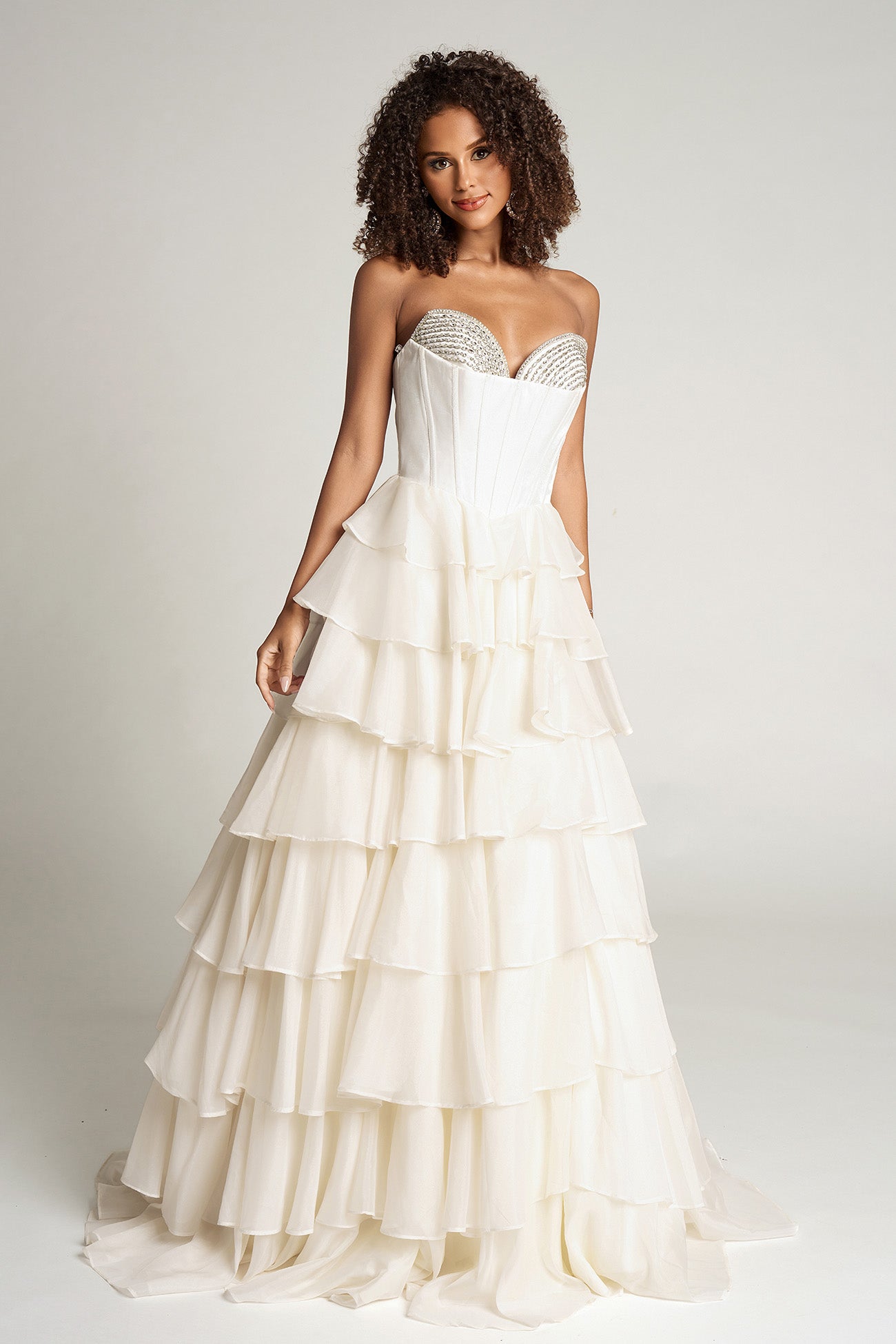 Portia and Scarlett Corset Prom Dress PS26024