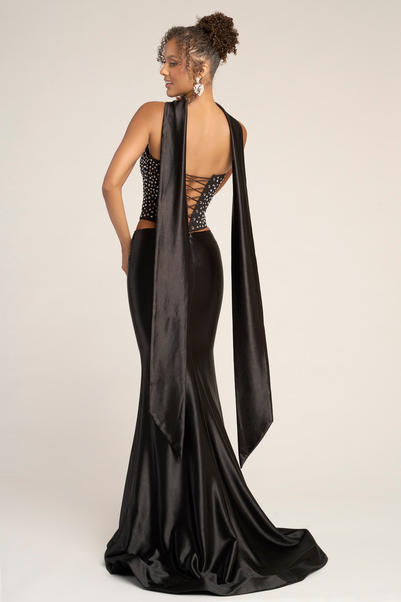Portia and Scarlett Two Piece Corset Prom Dress PS26042