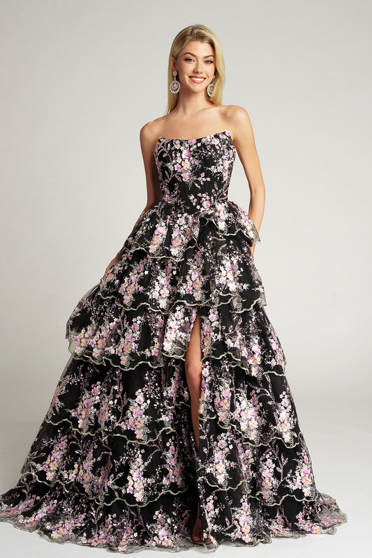 Portia and Scarlett Strapless Ball Gown Prom Dress PS26051