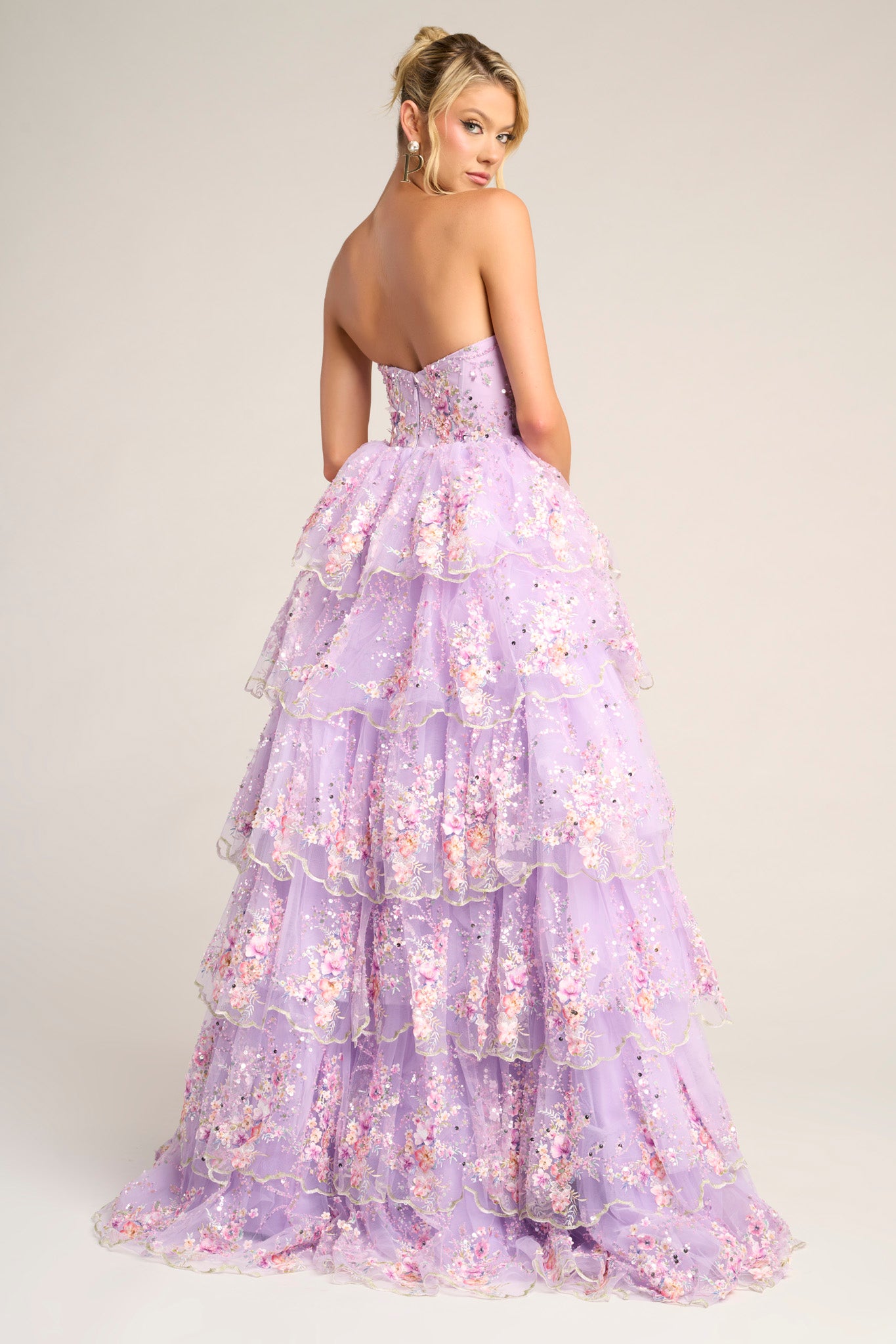 Portia and Scarlett Strapless Ball Gown Prom Dress PS26051