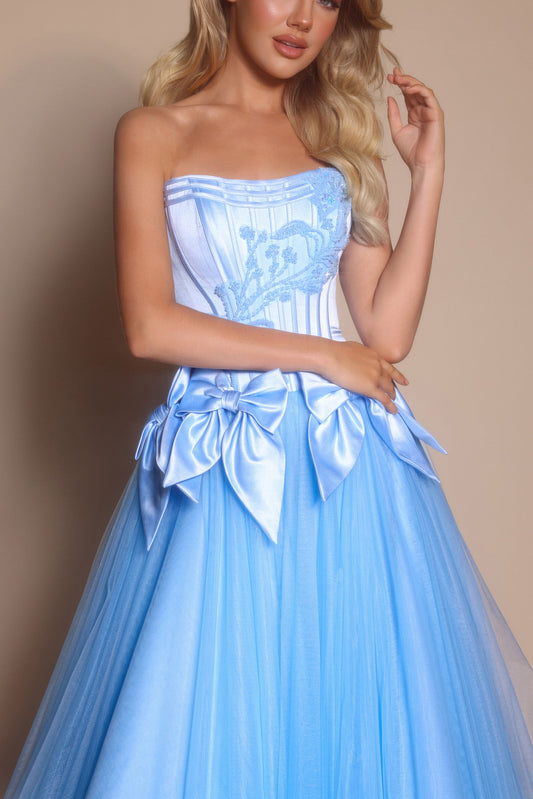 Portia and Scarlett Corset Ballgown Prom Dress PS26102