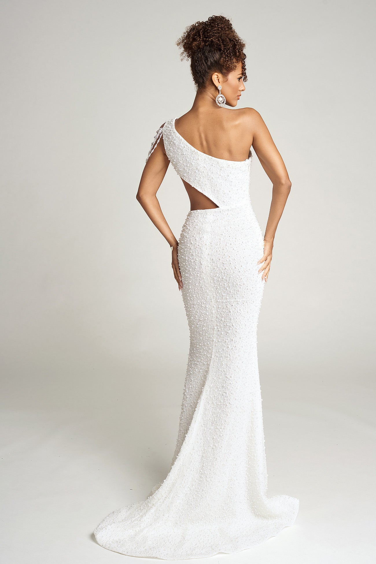 Portia and Scarlett One Shoulder Cut Out Prom Dress PS26115