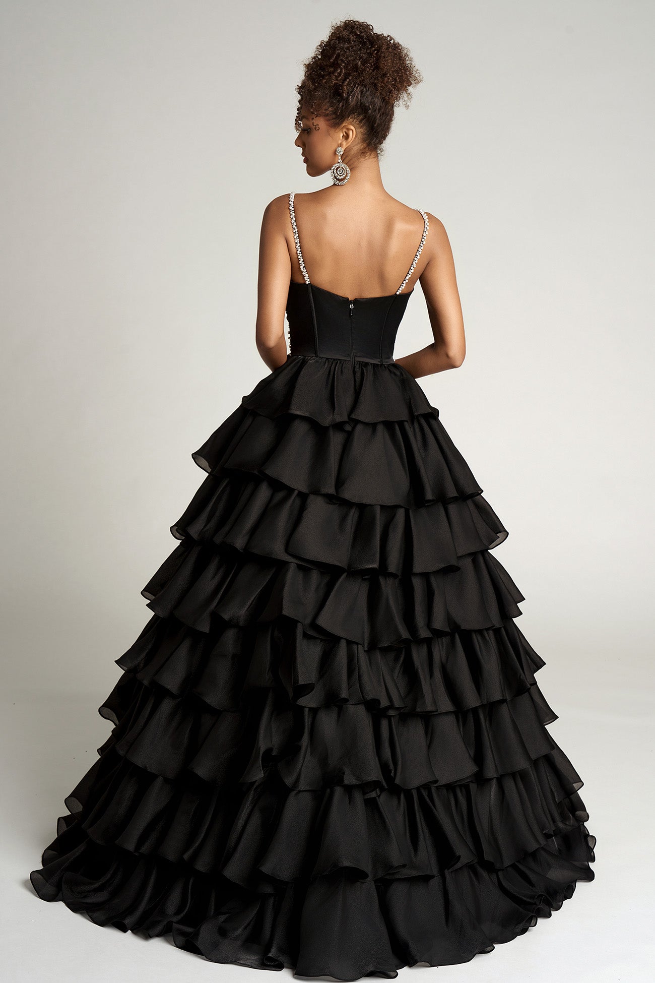 Portia and Scarlett Ruffle Ballgown Prom Dress PS26155