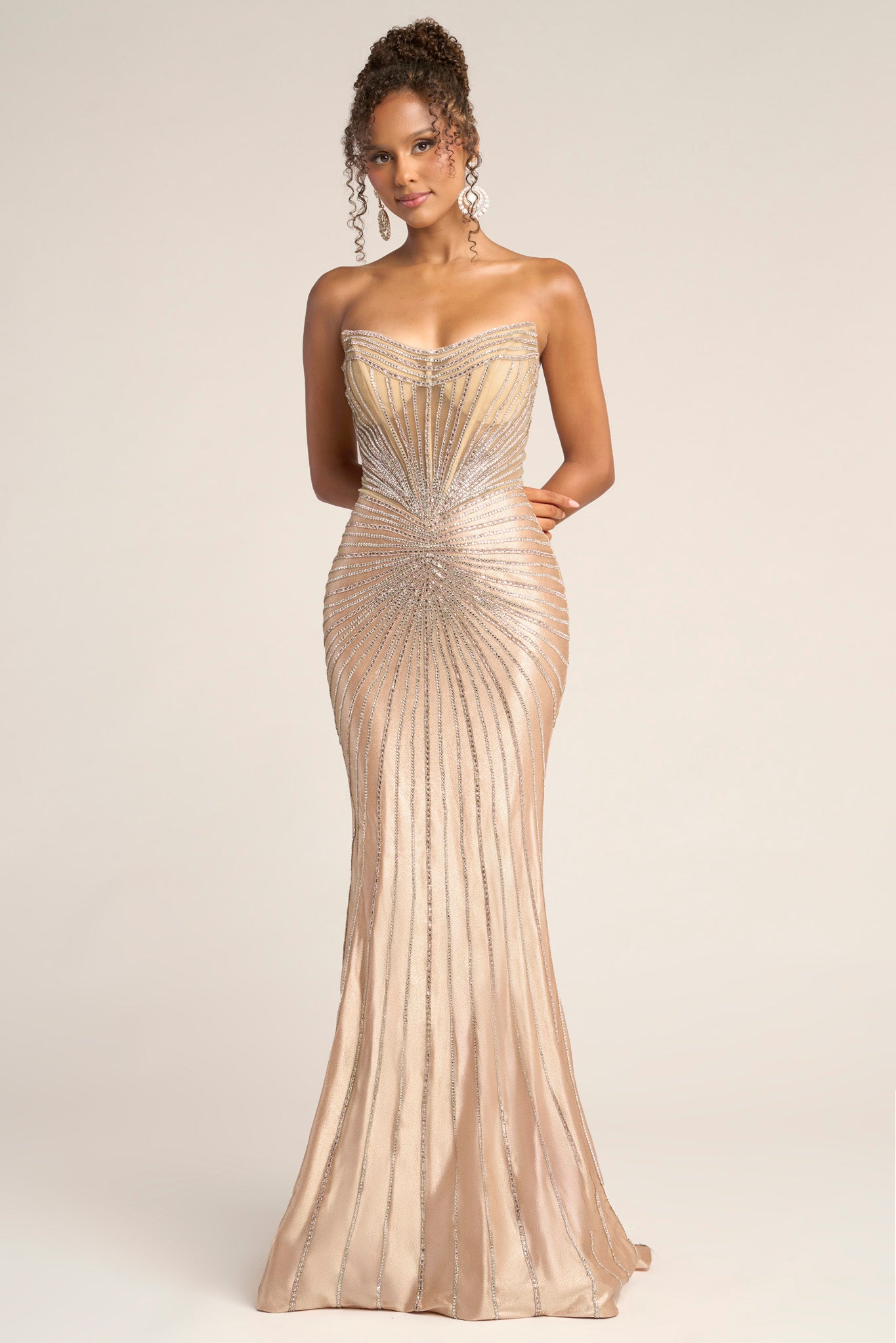 Portia and Scarlett Illusion Prom Dress PS26250