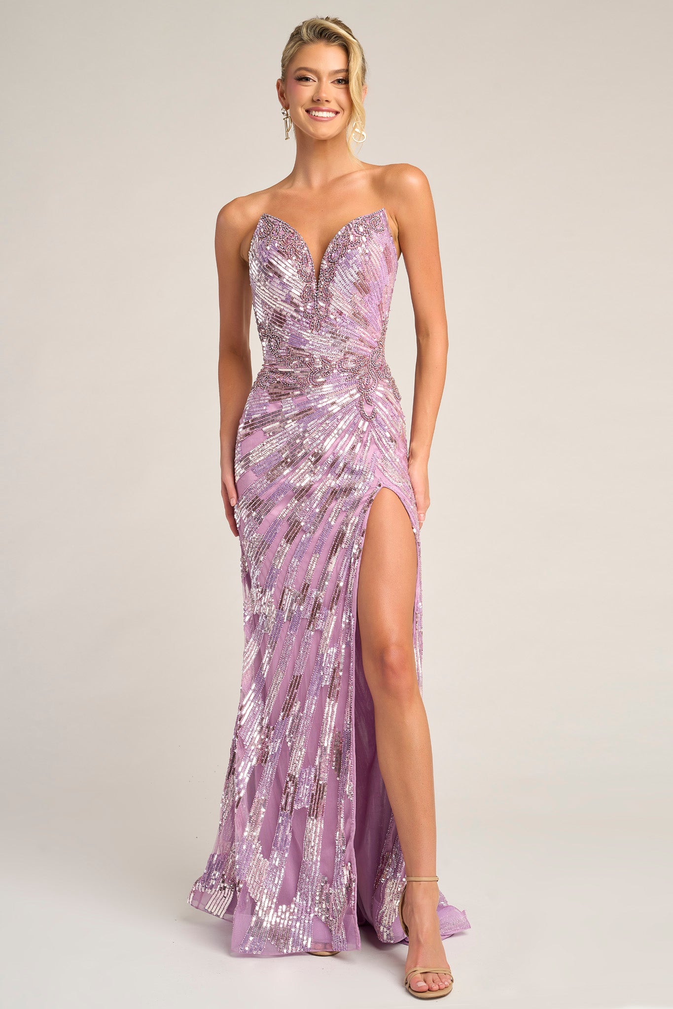 Portia and Scarlett Strapless Prom Dress PS26413C