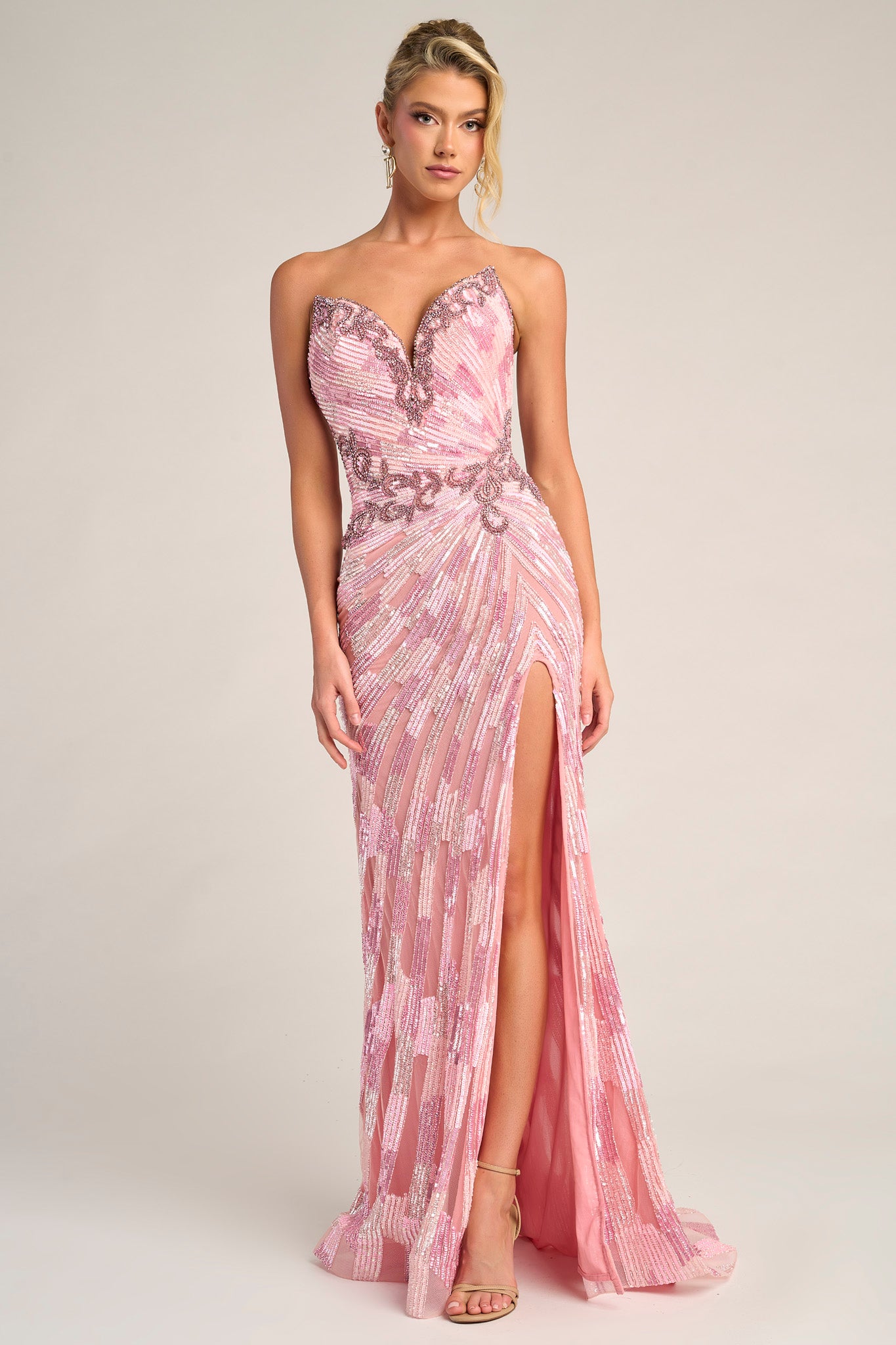 Portia and Scarlett Strapless Prom Dress PS26413C