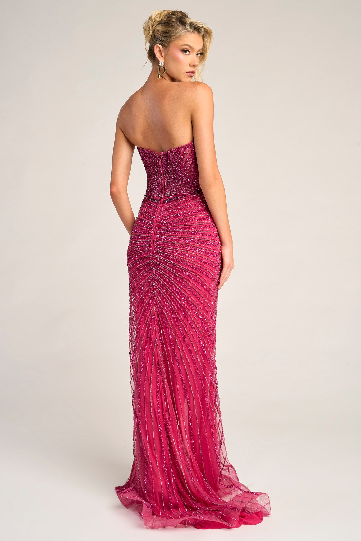 Portia and Scarlett Beaded Prom Dress PS26416C