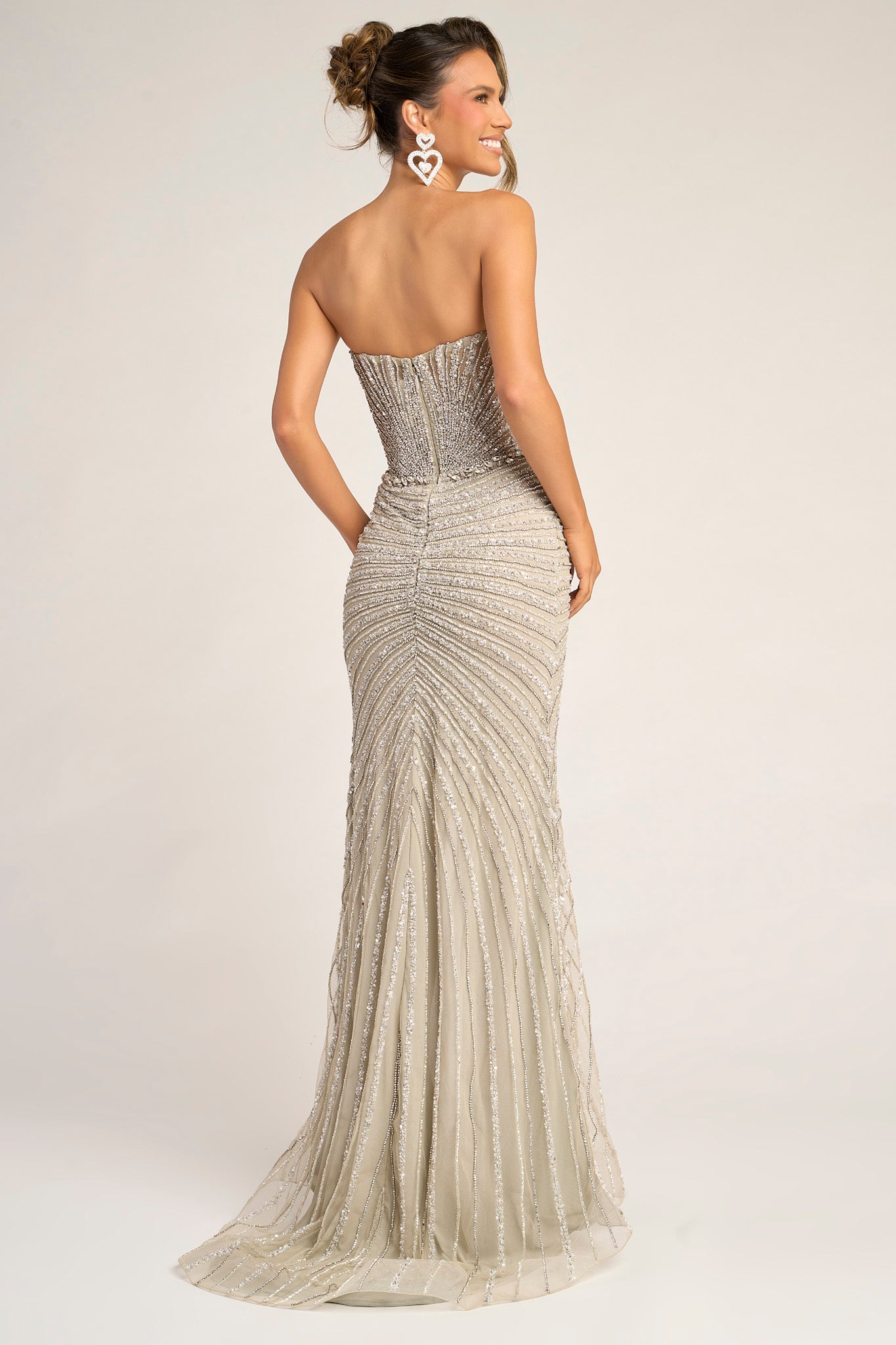 Portia and Scarlett Beaded Prom Dress PS26416C