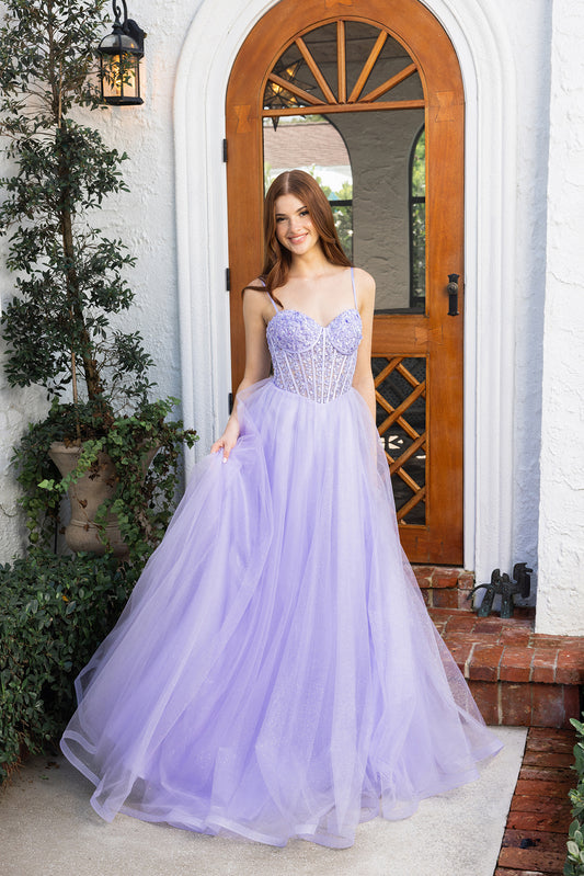 Portia and Scarlett Corset Ball Gown Prom Dress XO163