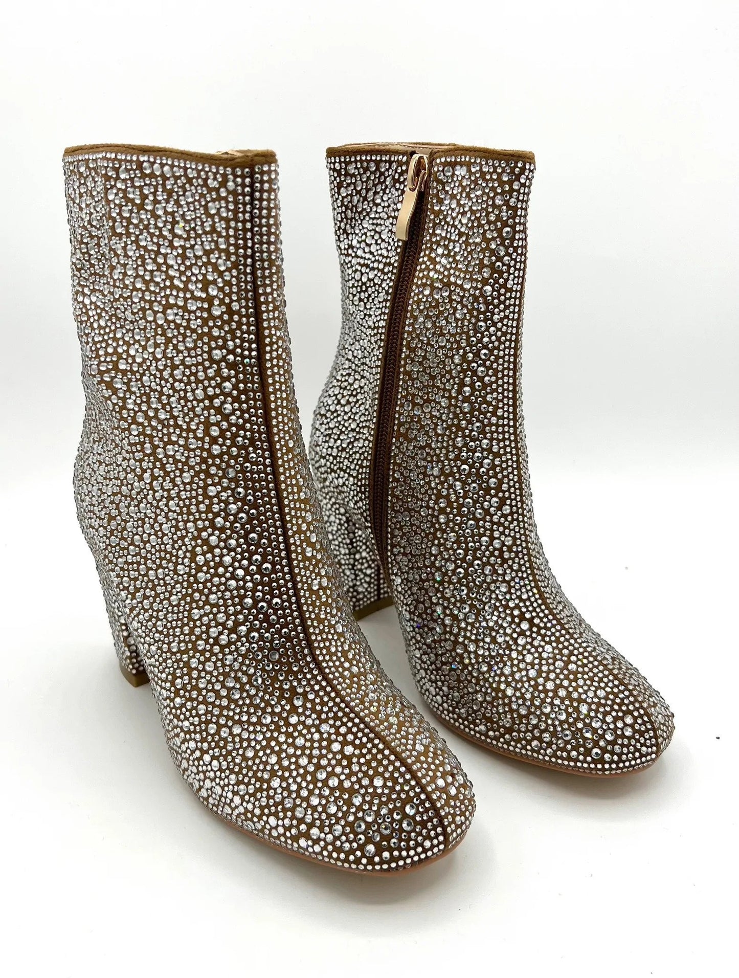 Sparkler Bootie- Silver