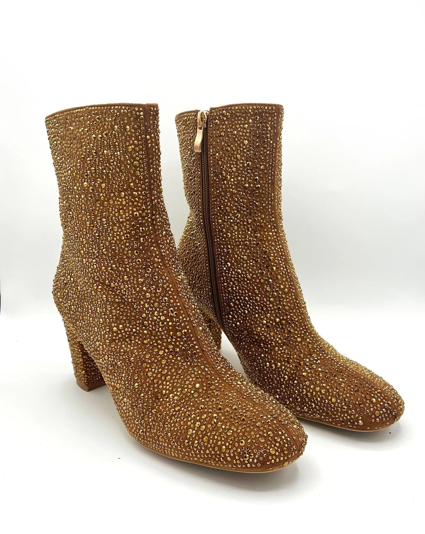 Kids Sparkler Bootie- Gold