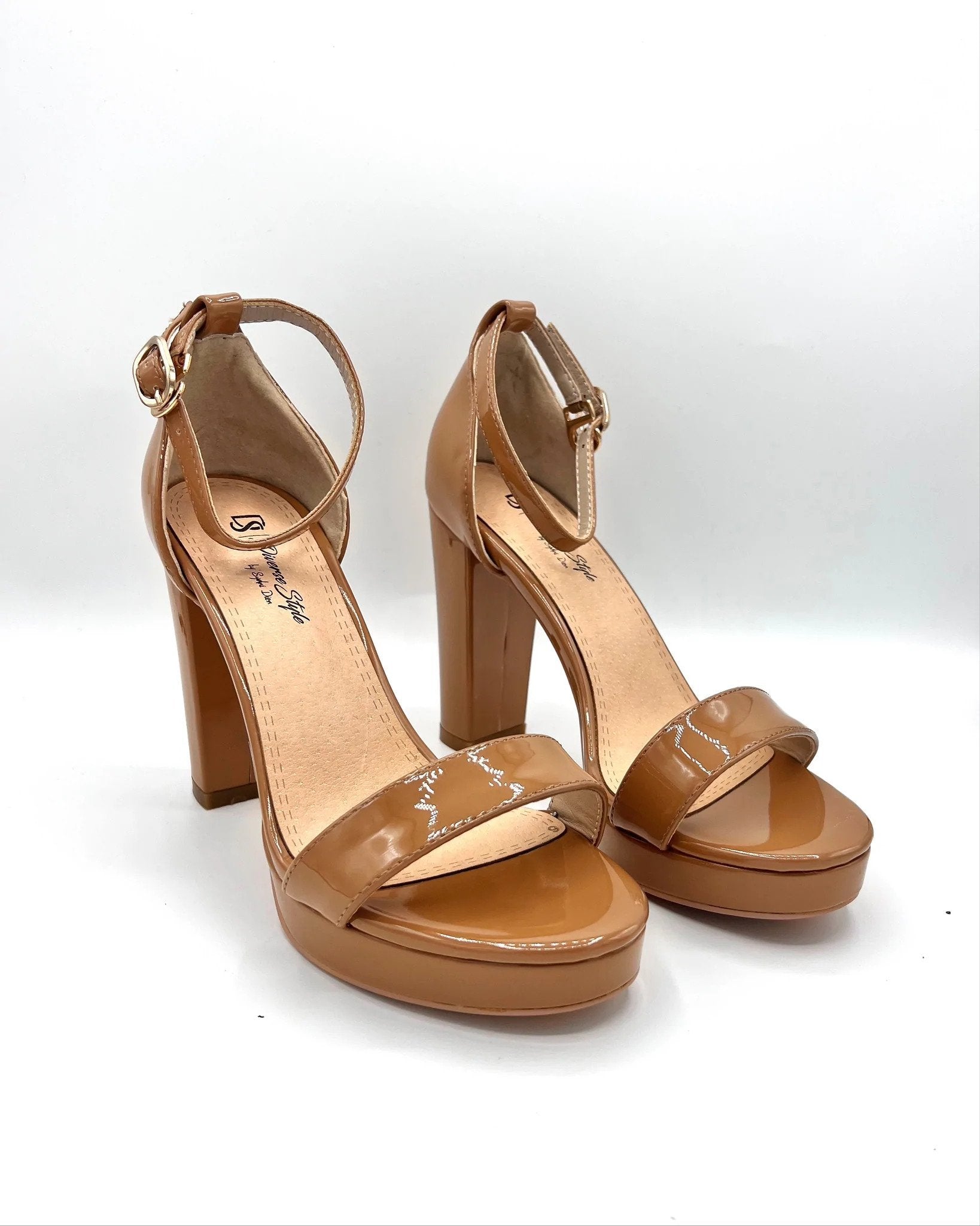 Sweetie Heel- Oatmeal – Flirt Prom & Pageant