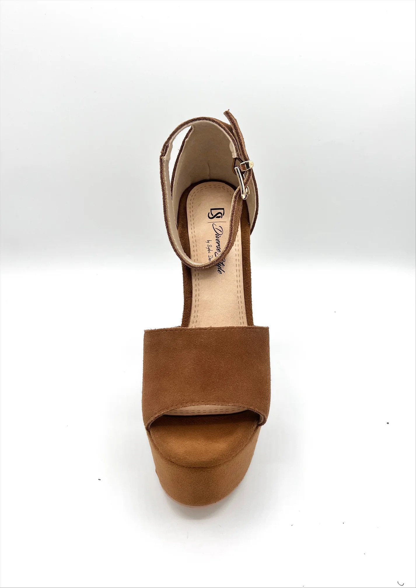 Platform Chunky Heel - Cinnamon