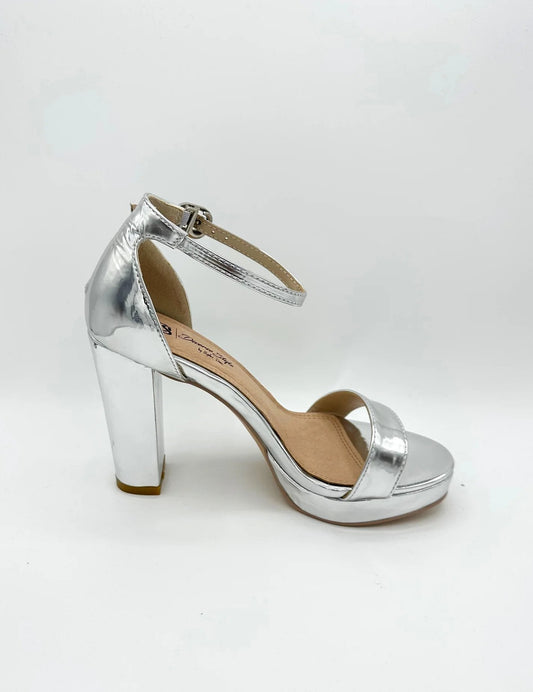 Sweetie Heel - Chrome Silver