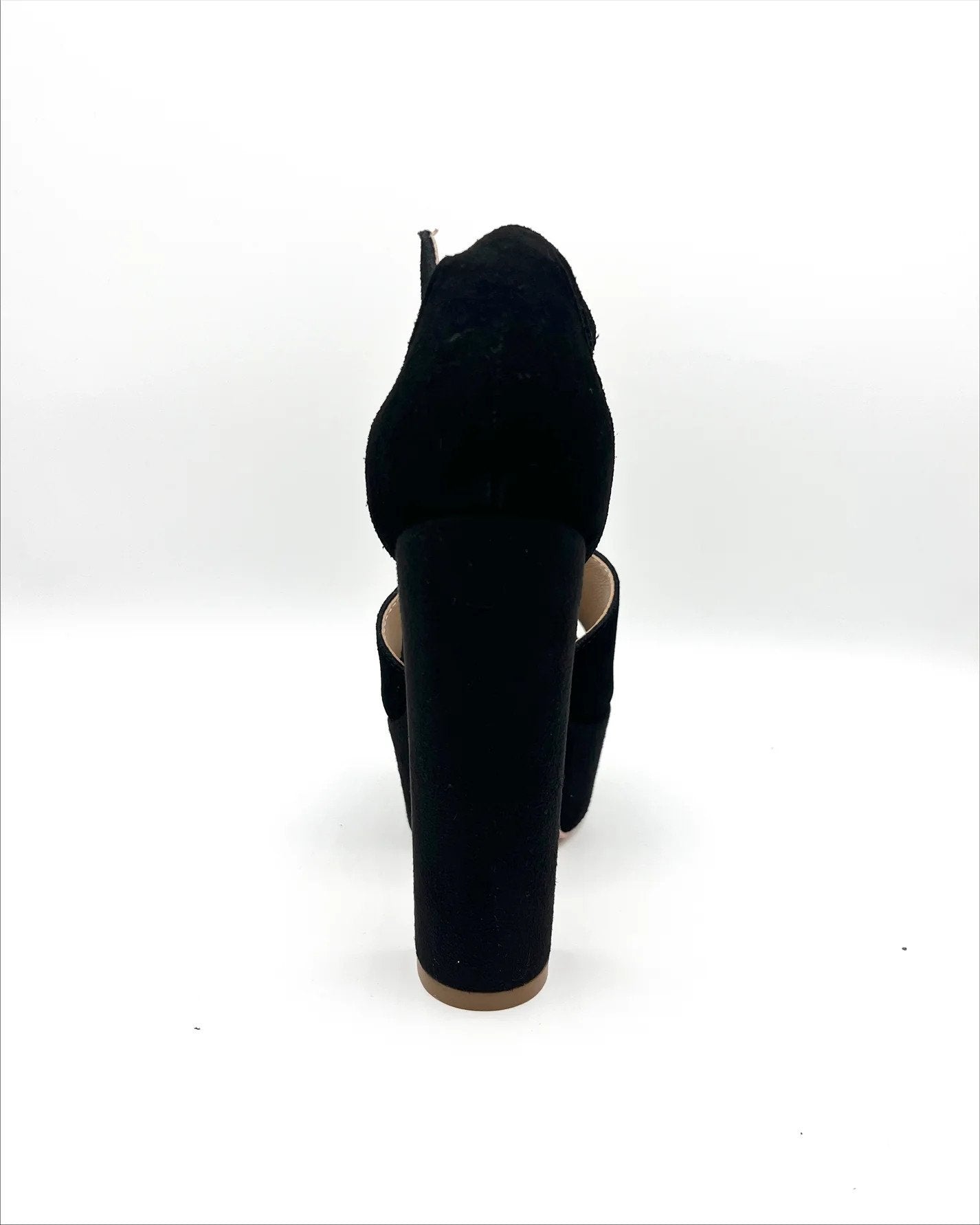 Platform Chunky Heel - Onyx